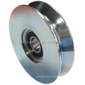 steel V-groove caster Sliding Gate steel caster wheel